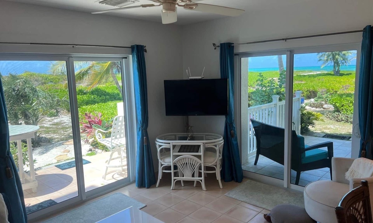 Wheeland Settlement Condo | Corner Ground Floor Oceanfront/Stunning Ocean Views & Easy Beach Access.