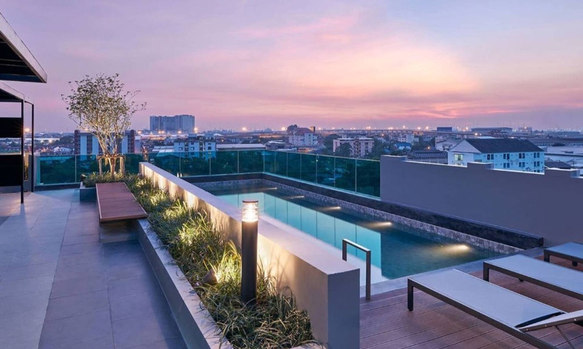 Mueang Samut Prakan District Condo | Cost-effective/450 meters from BTS /Sky Pool - Tambon Thepharak
