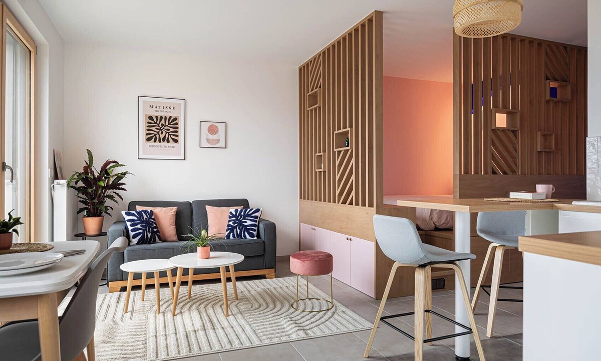 Dardilly Apartment | Cosy 33m2 studio with view of Monts d'Or & Lyon