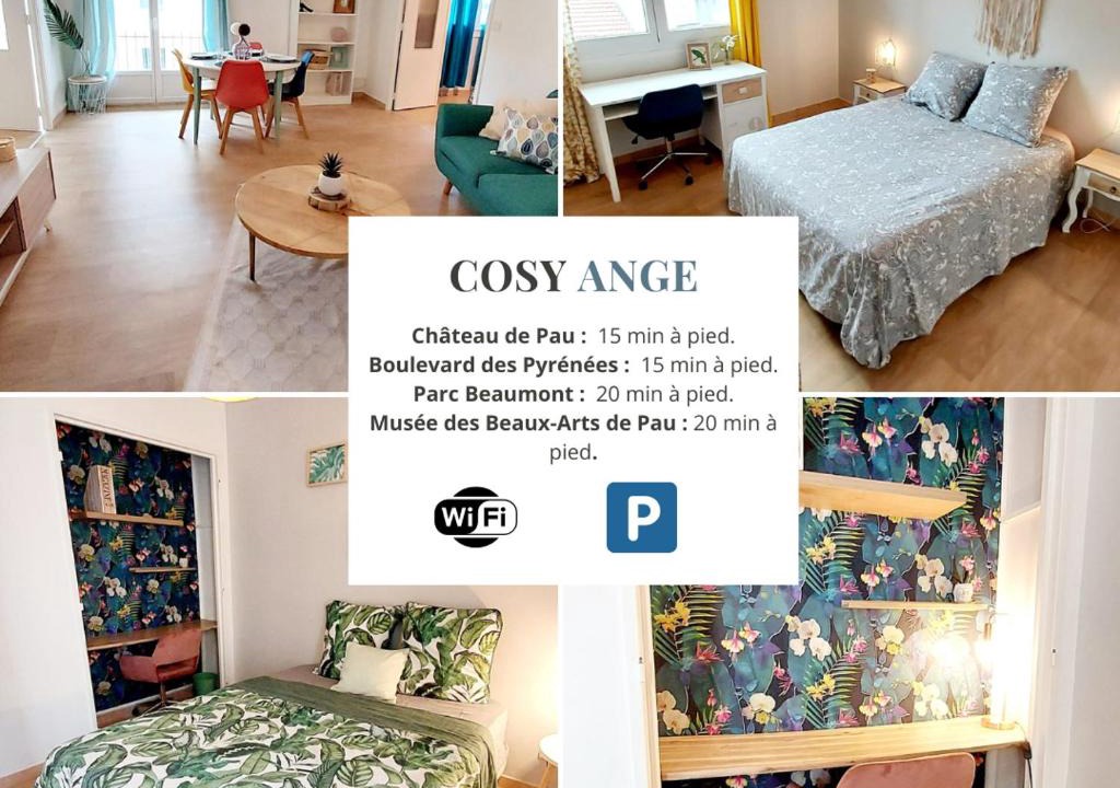 Centre Ville Apartment | Cosy Angel - T4 - Place Verdun - avec Balcon