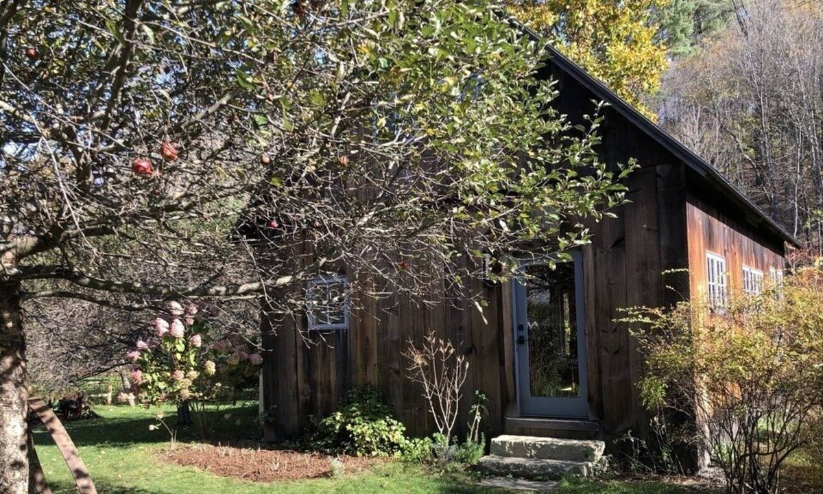 Hartland Four Corners Cottage | Cottage perched above Lull's Brook.