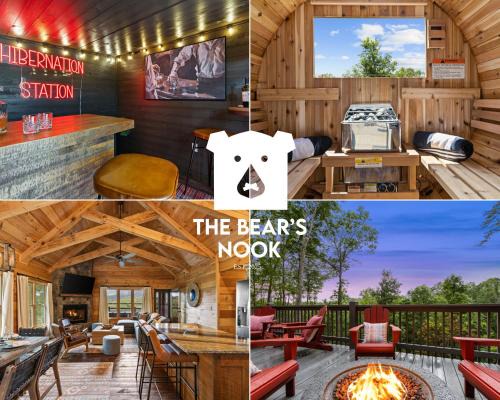 Cherry Log House | Couples Retreat, Sauna, Hot Tub, Speakeasy, Views