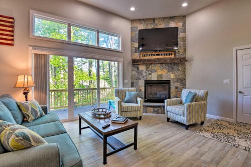 Gilford House | Covered Deck, Grill & Game Room: Gilford House!