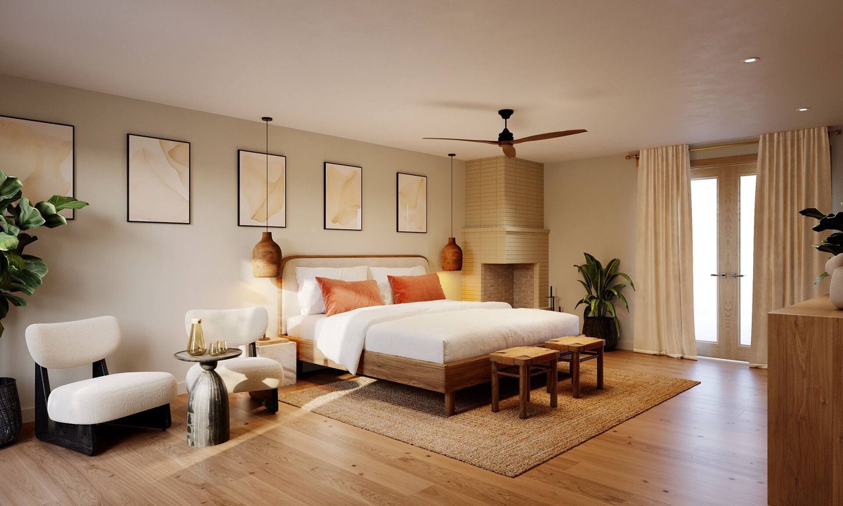 Uptown Design District Hotel | Cozy Firepit Suite Escape