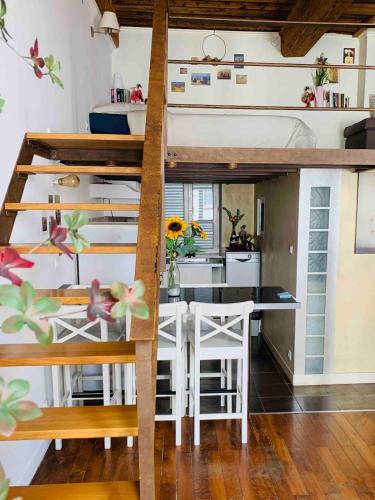 Croix Rousse Apartment | Cozy Loft City Center Croix-Rousse