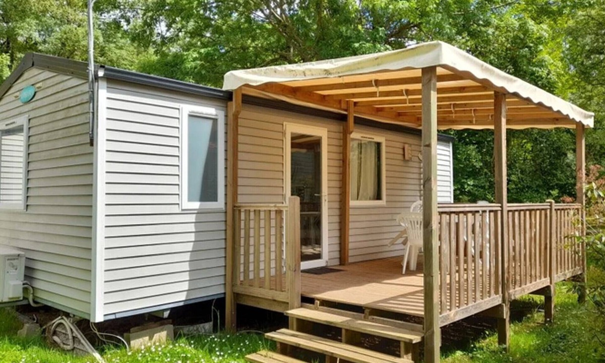 Sireuil House | Cozy mobile home for 4 with terrace