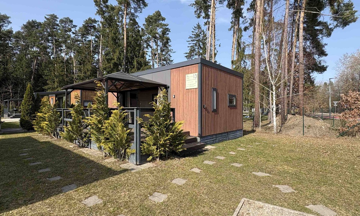 Rauberweiherhaus House | Cozy mobile home on the lake (WA 105)