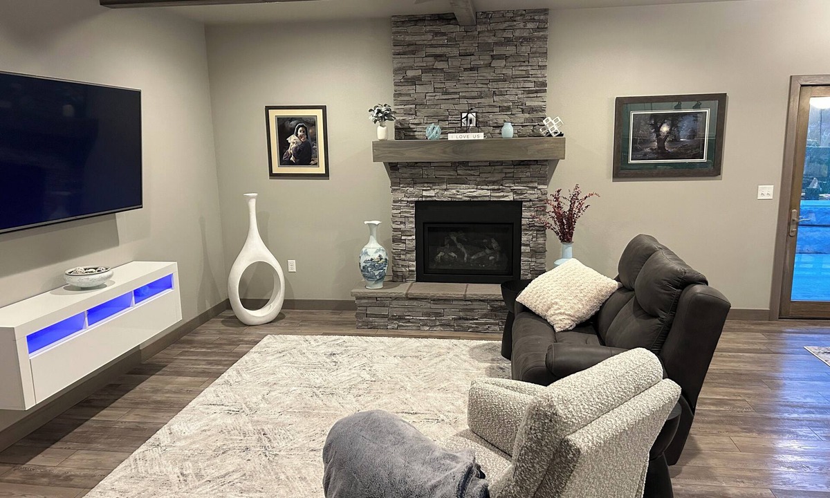 North Spearfish House | Cozy Spearfish Home - Hot Tub, Fire Pit, & Dream Kitchen - Near Black Hills!