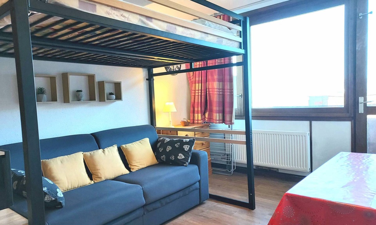 Plagne Centre Apartment | Cozy studio for 2 with direct slope access in Plagne Centre