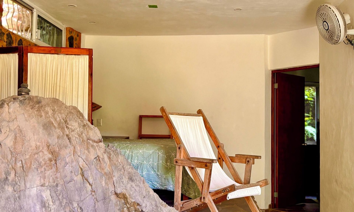 Chacala Apartment | Cozy studio "Cave" 100 m from the sea