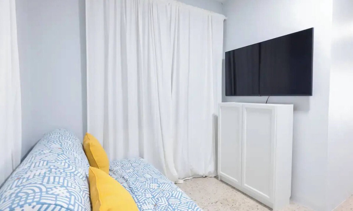 Bajura Apartment | Cozy Studio Type Apartment across Jobos Beach, Isabela. WIFI & A/C.
