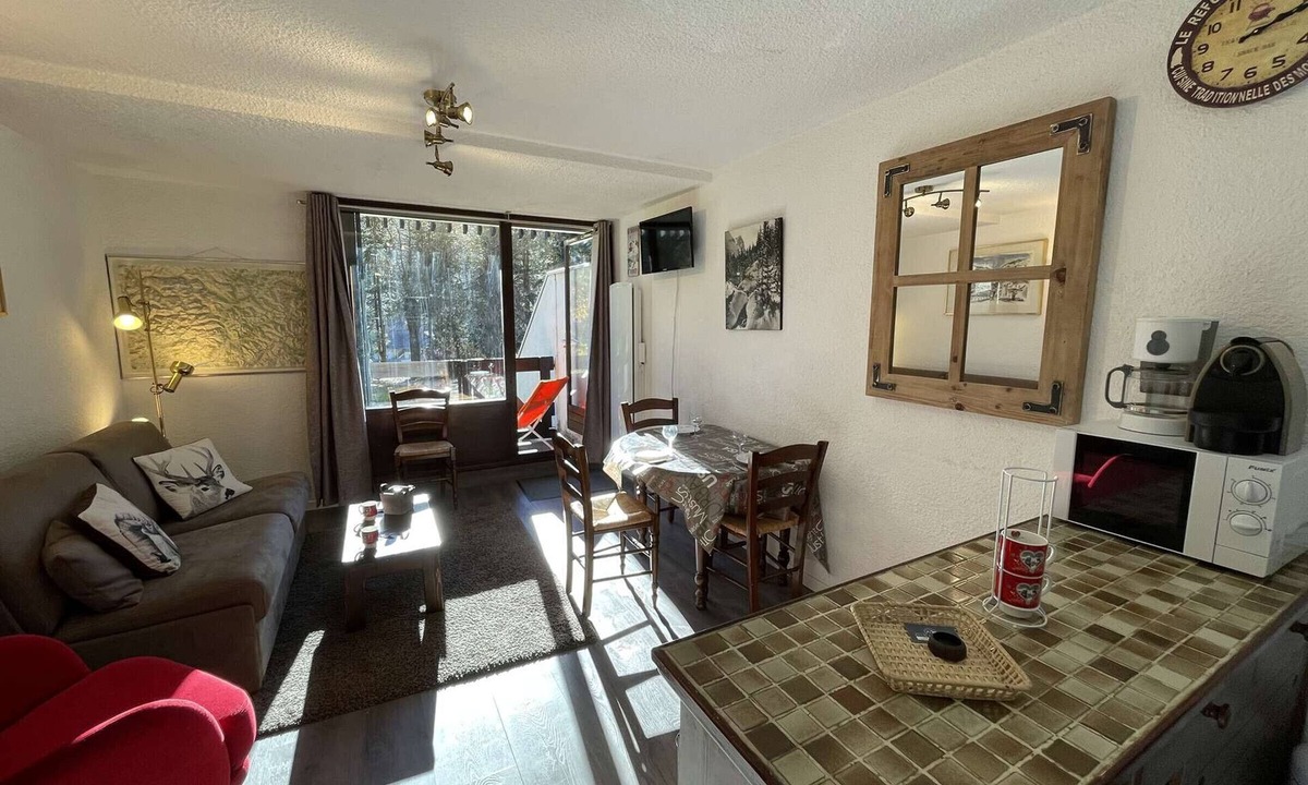 Chantemerle Apartment | Cozy studio with mountain nook for 4 people in Chantemerle