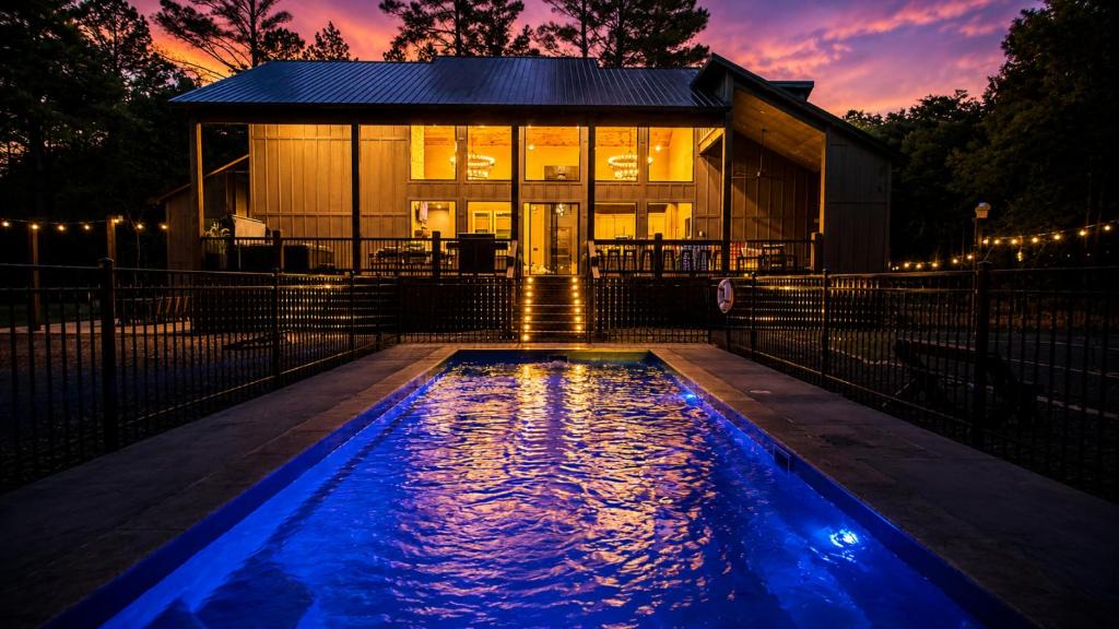 Pickens House | Creek,Pool,Playhouse celebration estate, sleeps 21