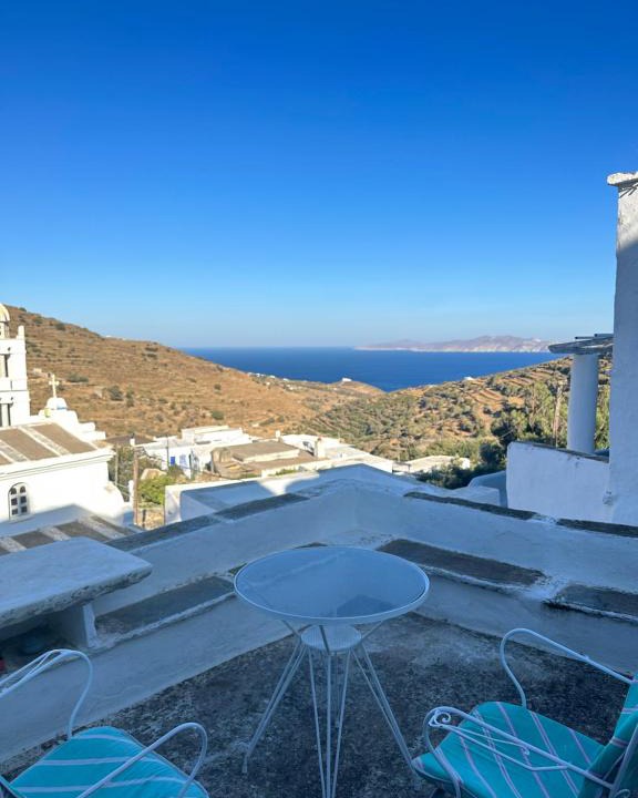Tinos Apartment | Cycladic house with amazing view in Potamia village