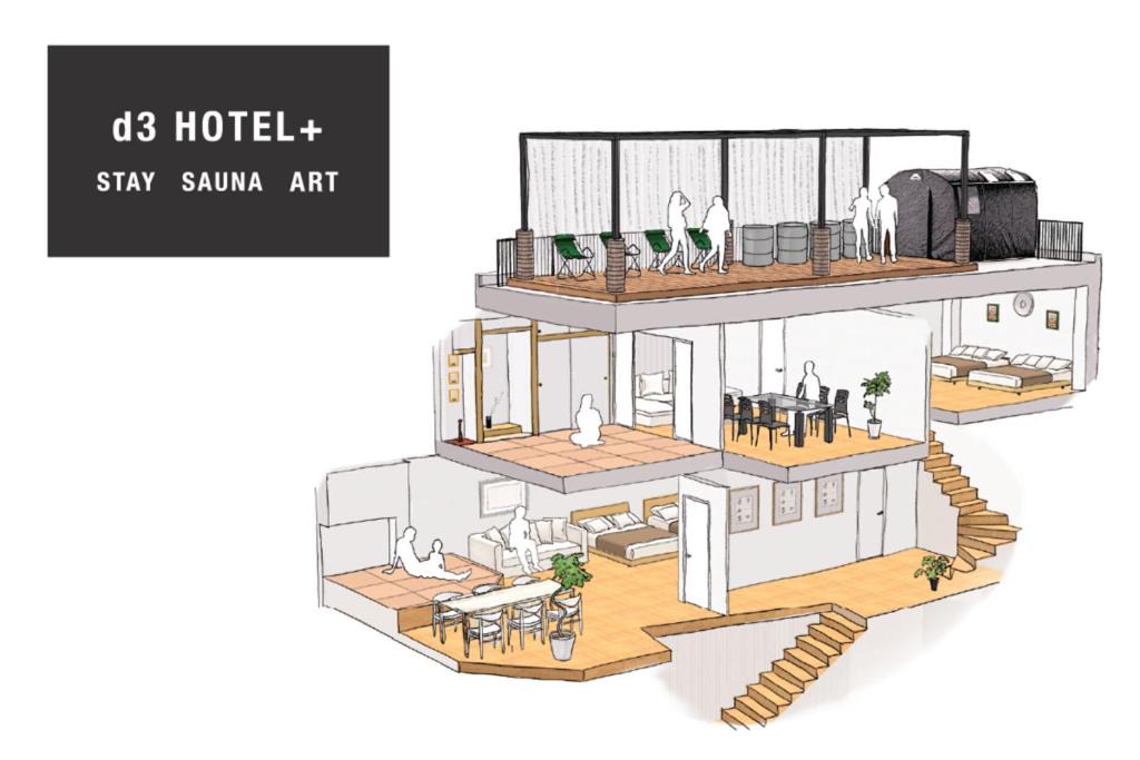 Fukushima Apartment | d3 HOTEL+Gallery 2 & 3
