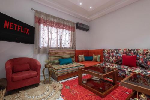 Palmeraie Apartment | Dar Choway Ground Floor Apartment