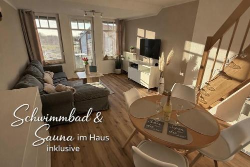 Dorumer Neufeld Apartment | Dat Stürboord - Nordseeblick, Pool & Sauna