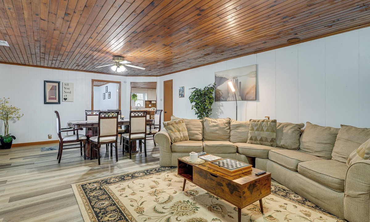 Cisco House | Deck & 2-Acre Yard: Quiet Getaway in Crandall!