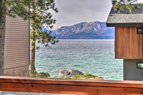 Elk Point House | Deck & Beach Access: Lake Tahoe Shoreside Retreat!