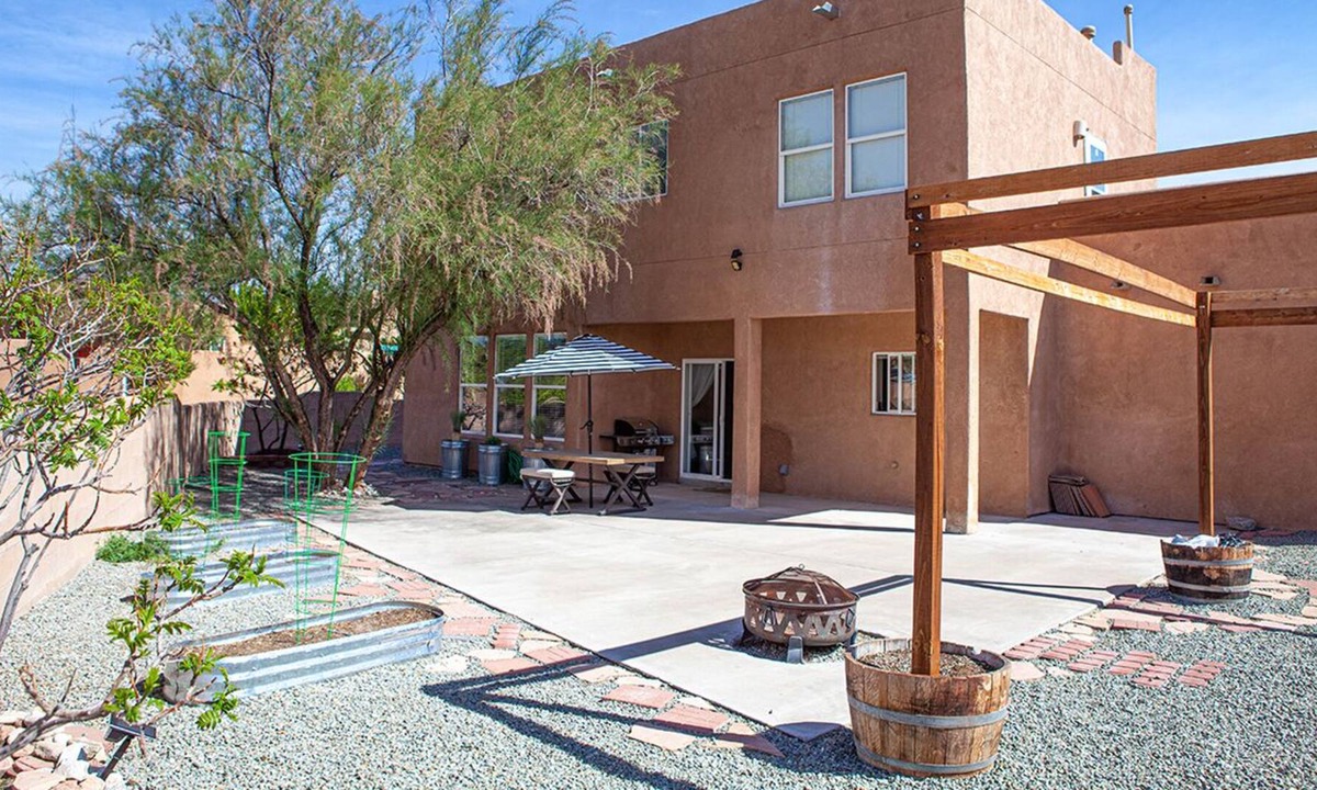 Santa Fe House | Deck Views and Spacious Outdoor Patio in Santa Fe