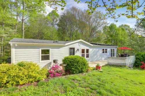 Fairview House | Deck & Views! Secluded Retreat 12 Mi to Asheville