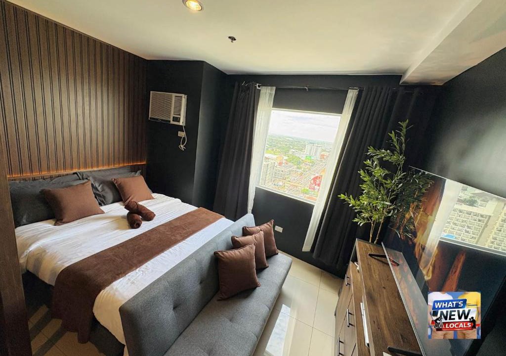 Bacolod Apartment | DEJA VIEW Studio Condo Unit at Sitari with PlayStation5 and 21st Floor City Skyline view