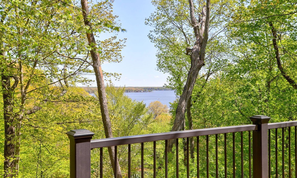 Macatawa House | Delightful Private Wooded Setting Stunning Harbor