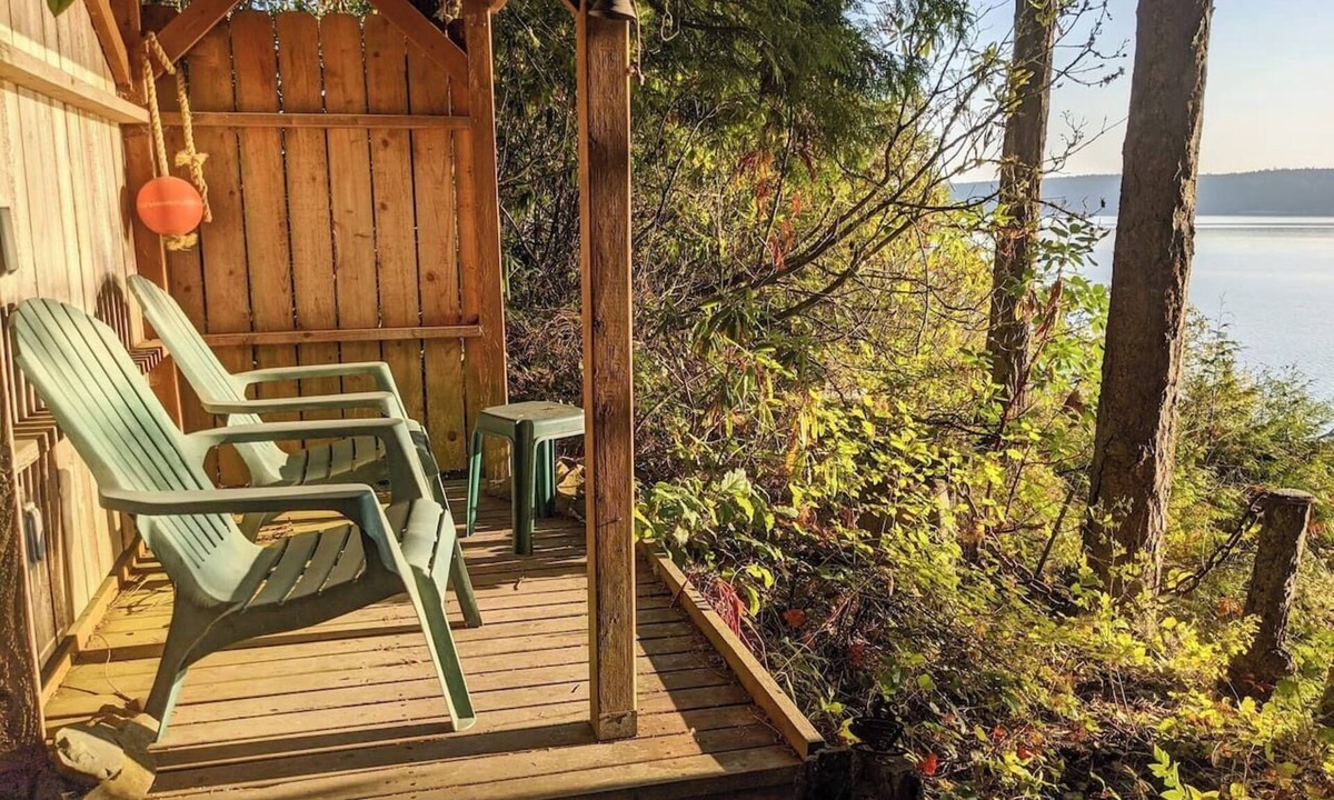 Sequim House | Delightful Waterfront Cottage, Nestled in the Woods with Spectacular Views of Sequim Bay!