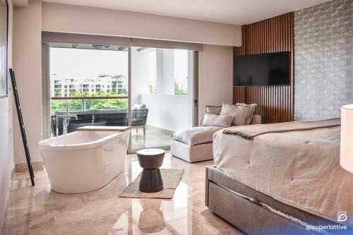 Playa Mujeres Apartment | Deluxe 2B Marine View with Private Beach