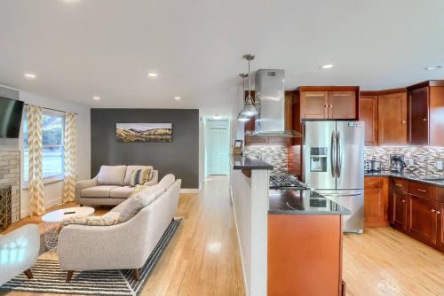 Littleton House | Denver Getaway with Two Living Rooms and Yard