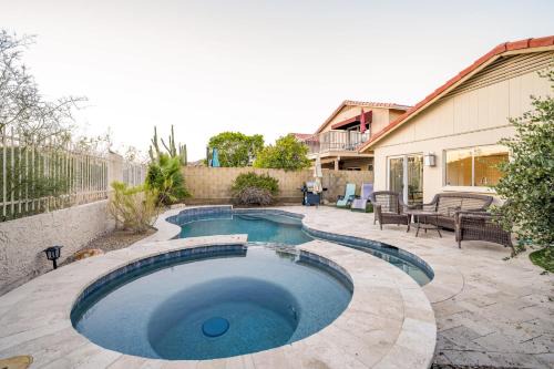 Ahwatukee Foothills House | Desert View Home Pool & Hot Tub