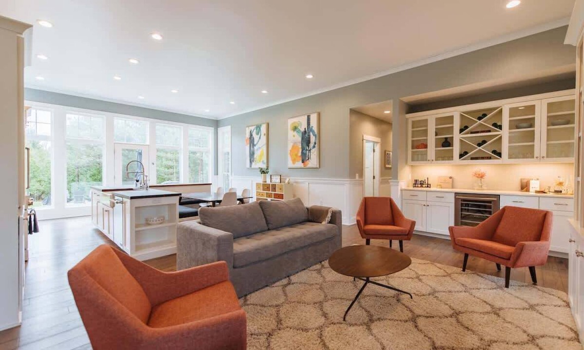 Egg Harbor House | Designer Craftsman Home + Loft · Walk to Egg Harbor