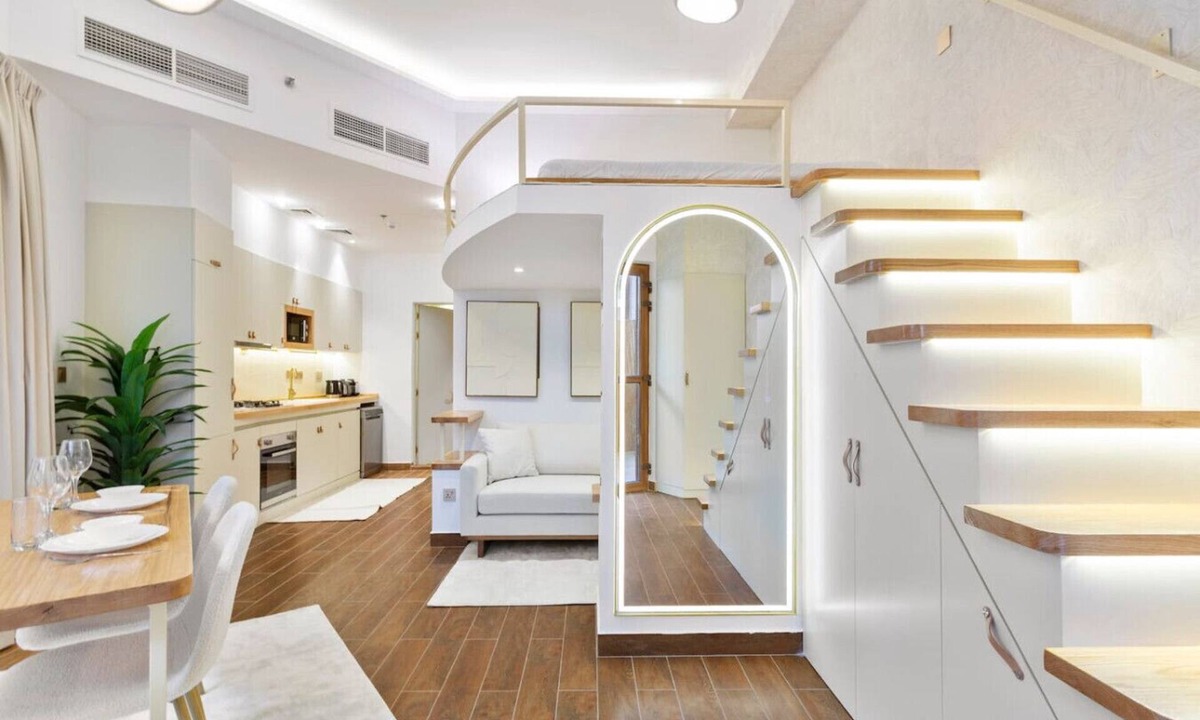 Jumeirah Village Circle Apartment | Designer Loft Studio with top Amenities in JVC