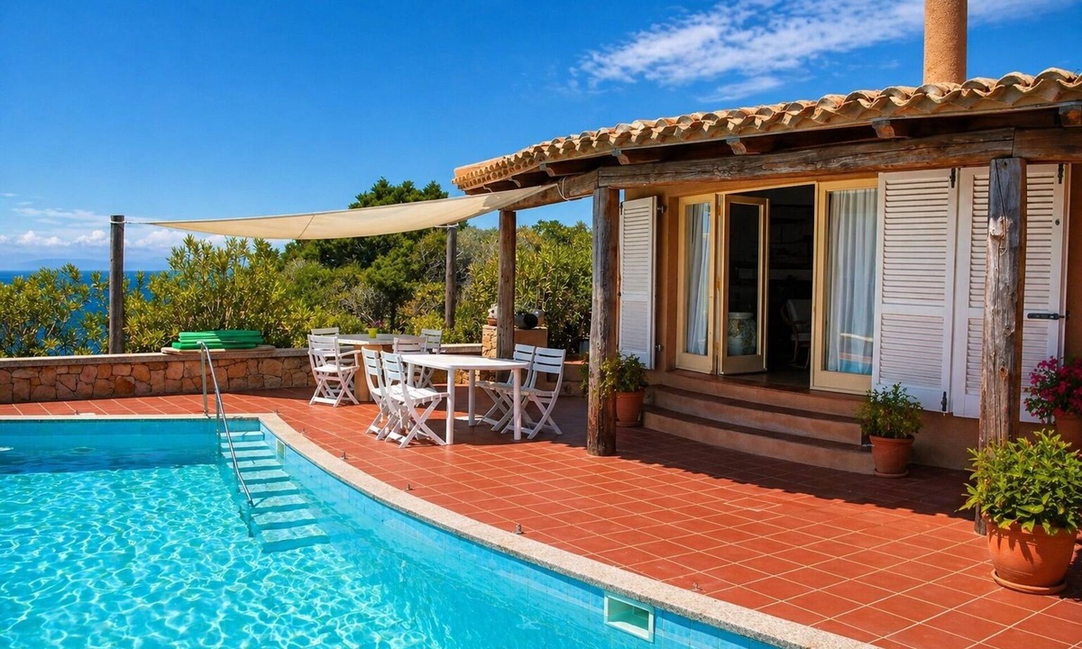 Costa Paradiso Villa | Detached 4 bed villa, private pool, sea views and bbq area