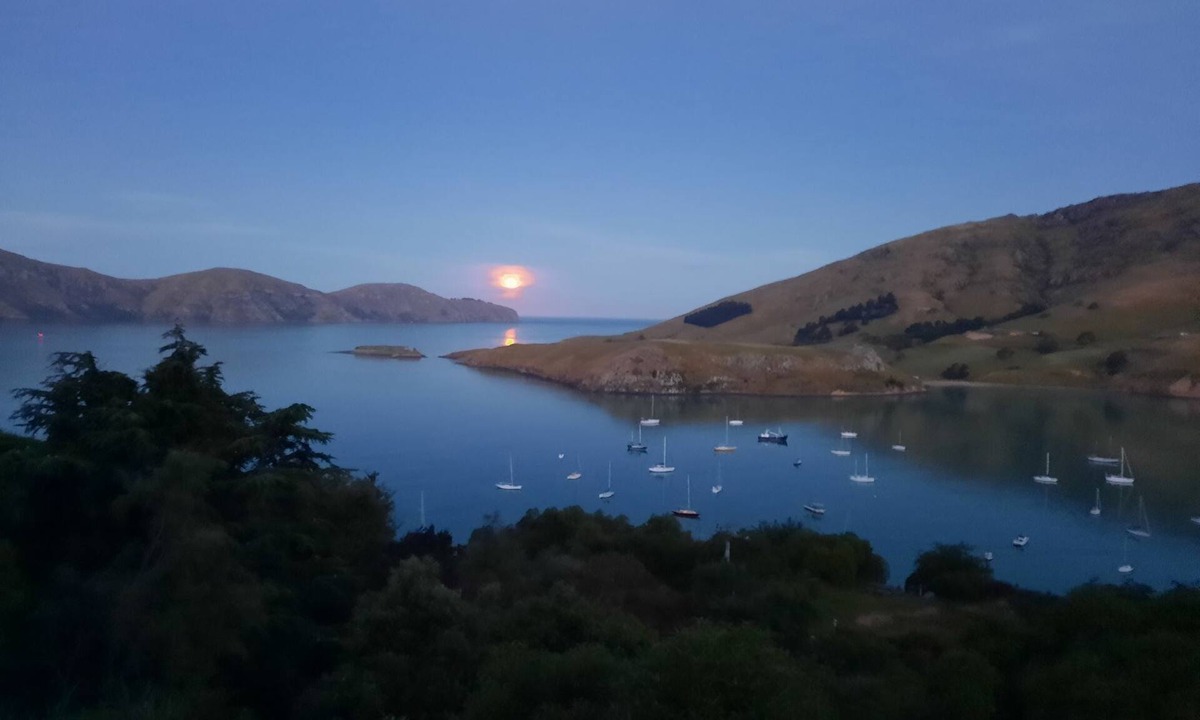 Diamond Harbour House | Diamond Harbour Hideaway Top Flat -Amazing views