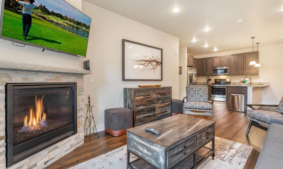 Dillon Condo | Dillon Ski Hub |Modern Sail Lofts Condo with Fireplace |Heated Garage |Summit Shuttle Access