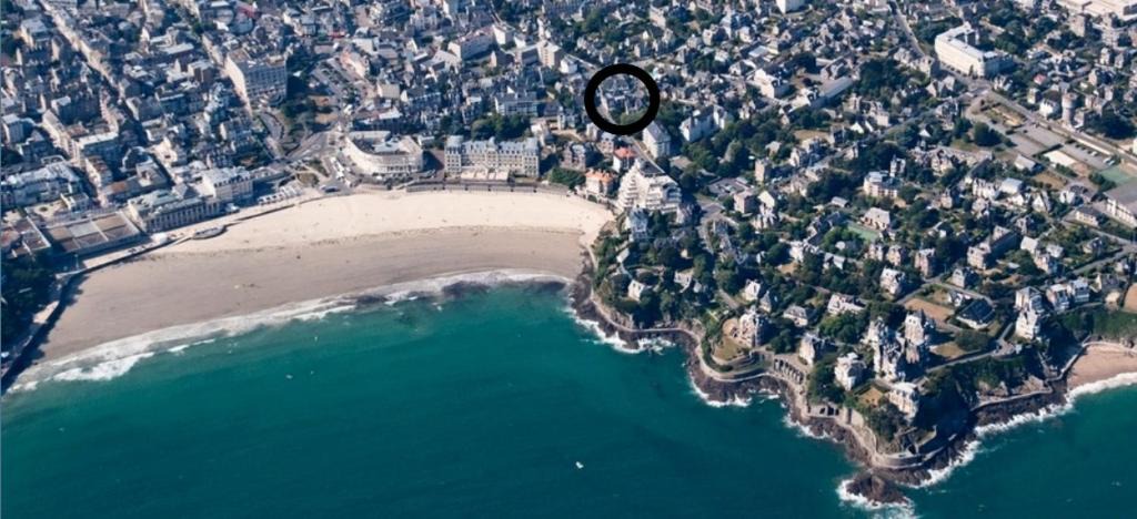 Dinard Apartment | Dinard: studio à 100 m de la plage de L'Ecluse