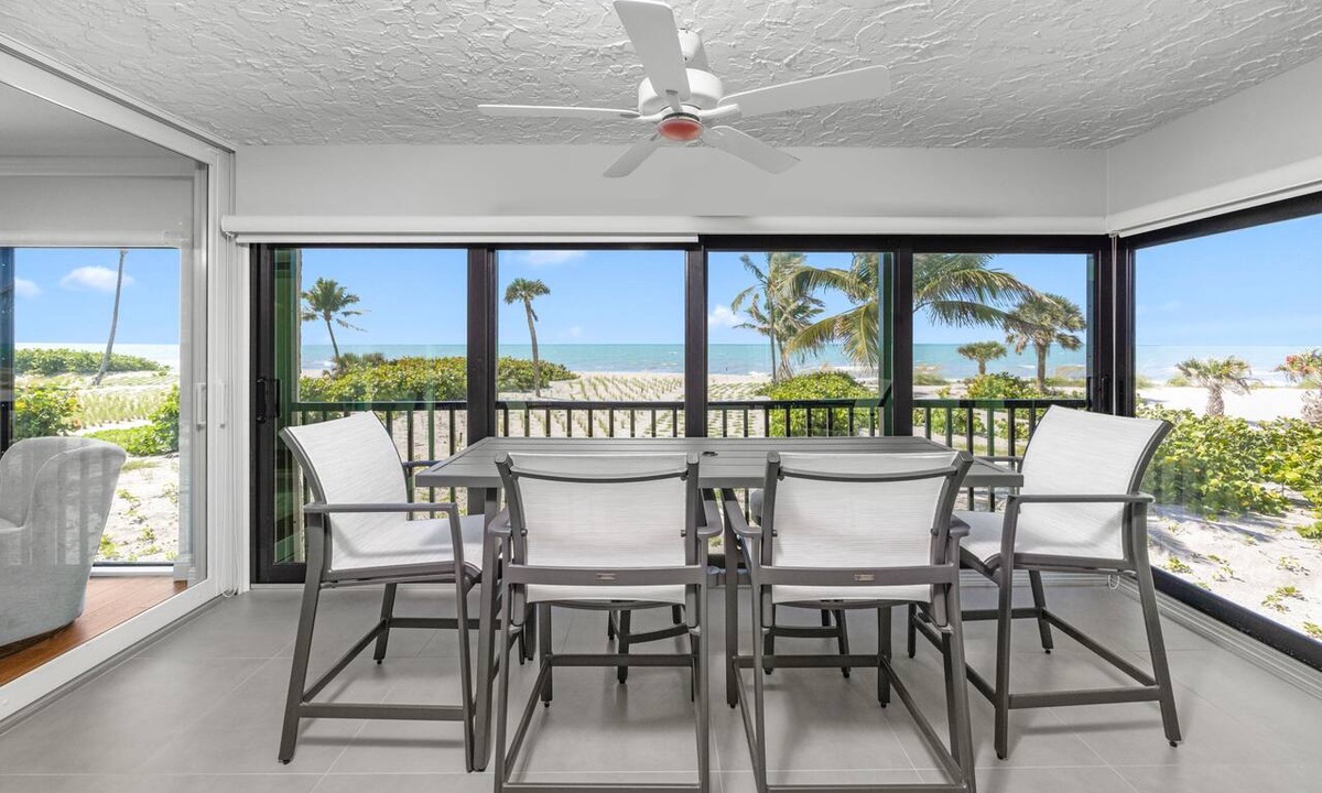 Sanibel Condo | Direct Gulf Front and New to the Rental Market !