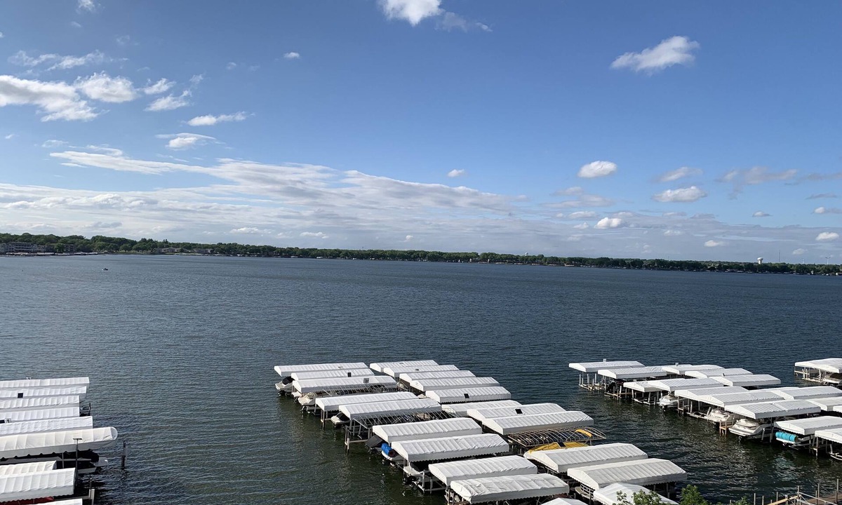 Arnolds Park Condo | Direct Lakeside View, 3 Bed, 2 Bath Condo at Bridges Bay