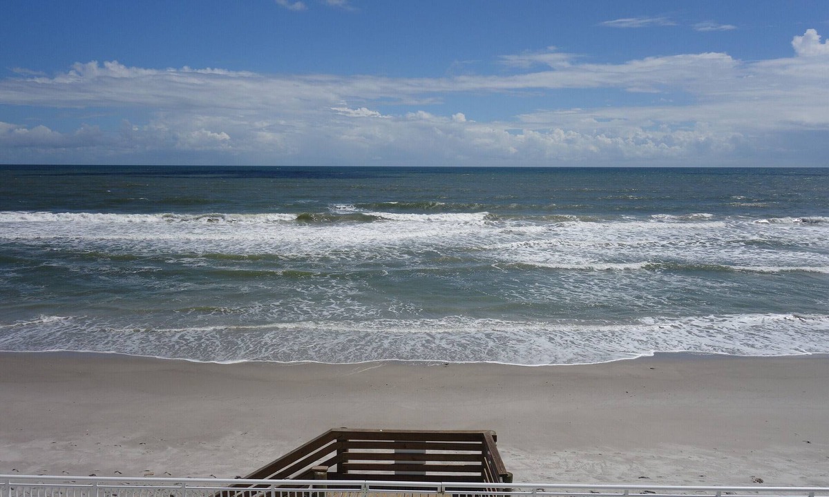 South Patrick Shores Condo | Direct ocean view from every room.