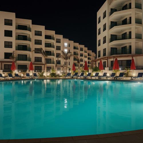 Port Said Governorate Ski Chalet | Discover Tranquility by the Sea at Porto Said Resort