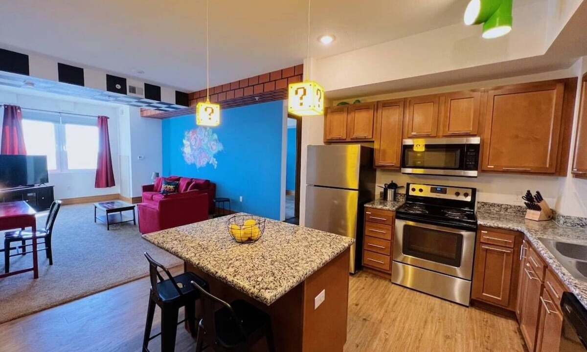 Grandville Apartment | Disney & Mario themed apartments
