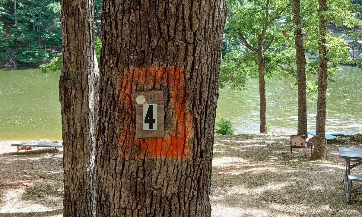 Lake of the Ozarks RV Rental | DnD Campground Site #4 Primitive Lake Front Camping