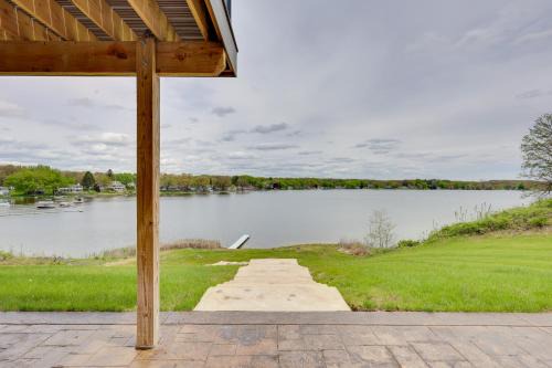 Grass Lake House | Dock + Patio! Waterfront Home on Wolf Lake