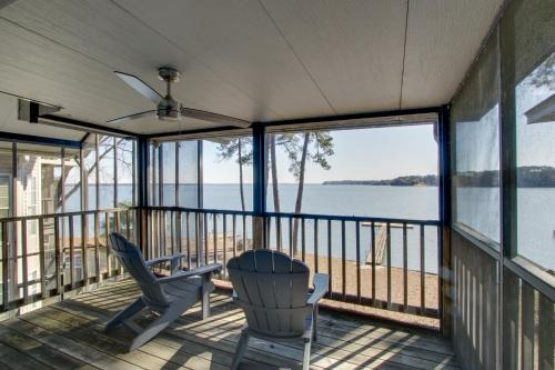 Abbeville House | Dock & Ramp Access: Water-View Gem on Lake Eufaula