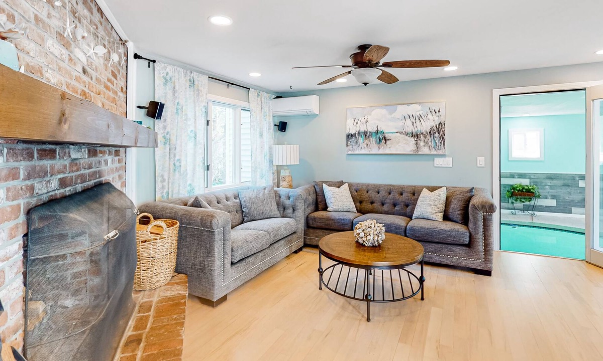 Hampton House | Dog-friendly Hampton house w/private heated pool, hot tub, and coastal finishes
