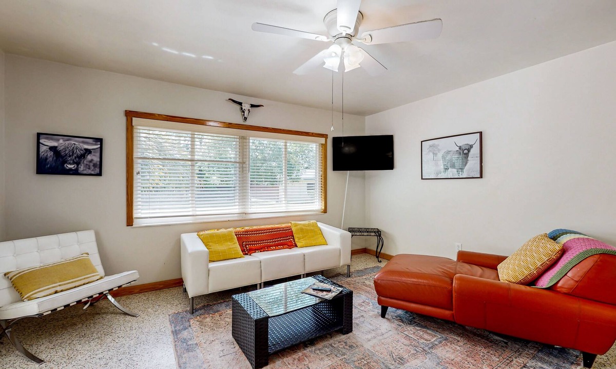Fort King District House | Dog-friendly home with private pool, patio, outdoor fireplace, washer/dryer, AC
