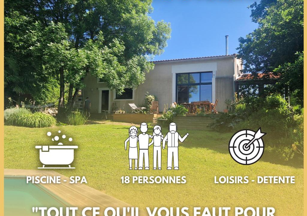 Vallet House | Domaine des 3 Arbres - Nature et tranquillité