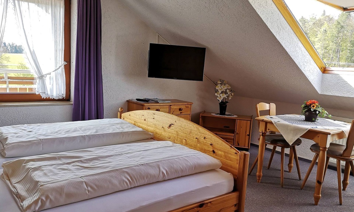 Durbheim Apartment | Doppelzimmer 4 mit Dusche und WC