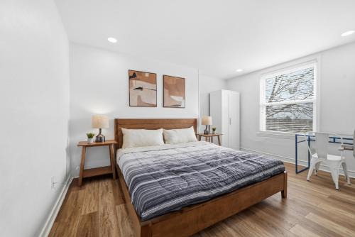 Dormont House | Dormont, Pittsburgh !B Modern and Spacious Private Bedroom with Shared Bathroom